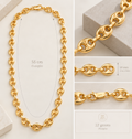 18K Gold Gucci Mariner Link Chain – 55 cm | 22 Grams
